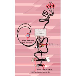 Lexus LX570 LX450d 2016-2020 wireless carplay interface android auto with