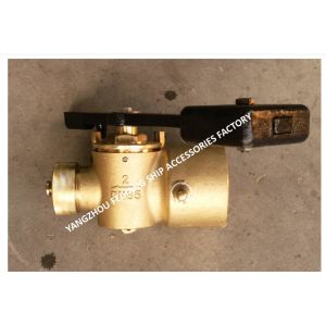 SELF-CLOSING VALVE FOR TANK SOUNDING. WITH VENT VALVE. MODEL-FH-65A MATERIAL -