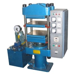 25 Ton Plate Vulcanizer Rubber Vulcanizer Machine With Electric Heating