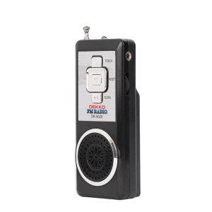Portable FM Radio Speaker with UM3*2 Battery and Built In Speaker Mini Pocket