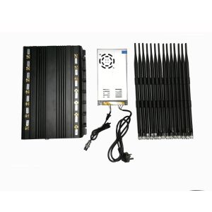 14 antenna high power adjustable Cell Phone Signal Jammer full coverage for all