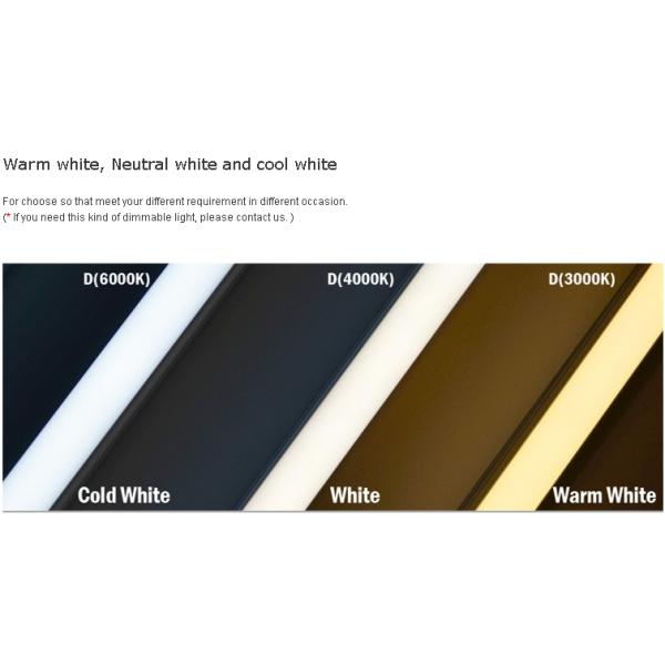 Black 20W Tiltable Horizontally LED Track Lights Dimmable Aluminum Die - Cast