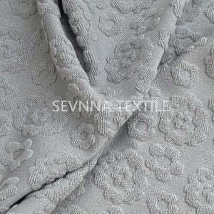 High Colorfastness Recycled Swimwear Fabric Uv Function Swim Towelling