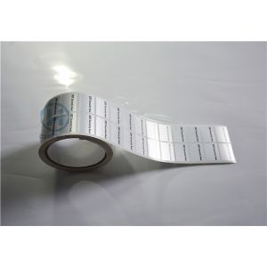 Professional VOID Sticker Printable Security Labels Customized Size