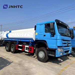 China 15cbm Blue HOWO 6X4 15000L Water Spray Sprinkler Tanker Truck on sale