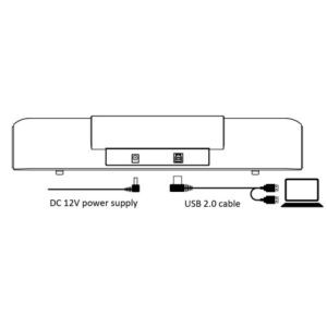 DP-GX18 Video Conference Wireless Mic Speaker System for Simultaneous Interpreta