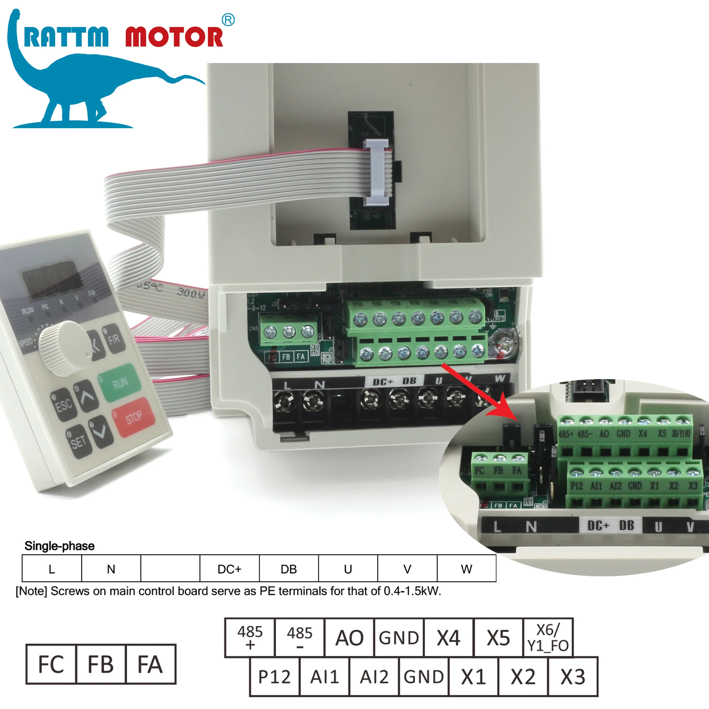 Water Cooled Spindle Motor ER20 24000rpm VFD Inverter 2.2KW For CNC Engrave