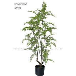 OEM ODM Plastic Fern Plants 100% Botanically Accurate Structure Waterproof