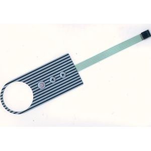 China High Sensivity Metal Dome Waterproof Membrane Switch with 3 Buttons on sale