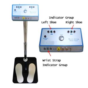 Double Feet Human Body 6.5KG Electrostatic Strap ESD Testers