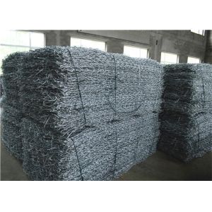 3.4mm Selvedge Wire Galvanized Gabion Box 100mmx120mm Mesh