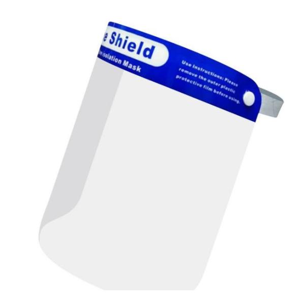 Eco - Friendly Transparent Breathable Face Shield Foam Head Strip Highly