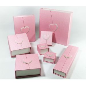 Matte Lamination Fancy Paper Gift Box For Jewelry Packaging