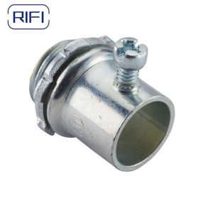 3 / 4 Inch Electrical Pipe Fittings Metallic Metal Pipe Coupling