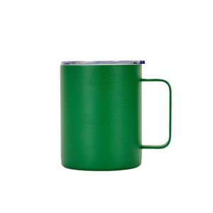 360ml BPA Free Insulated Stainless Steel Mug With Handle And Lid Vacuum