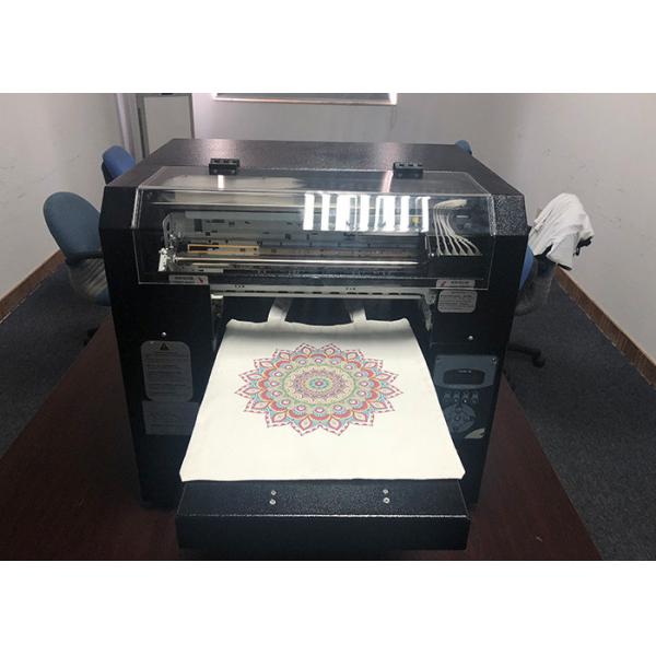 Buy UV DTG Digital T Shirt Printing Machine 8 Color Double Printer Heads Fast Speed at wholesale prices