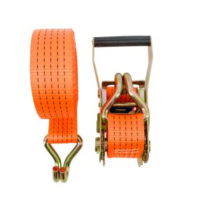 Custom Heavy Duty Car Trailer Ratchet Tie Down Straps 5000KG Capacity