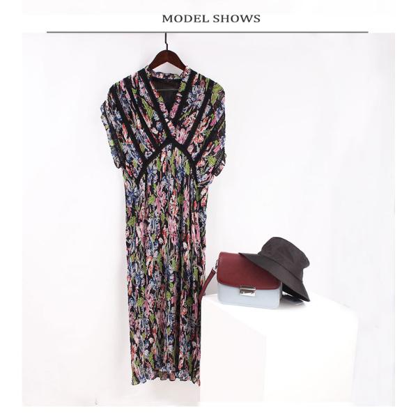 Screen Prints Polyester Women Chiffon Dresses