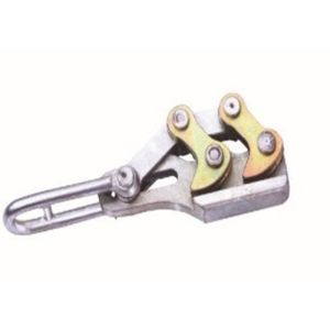 Double Cam Earth Wire Come Along Clamp Wire Rope Grip for Power Construction