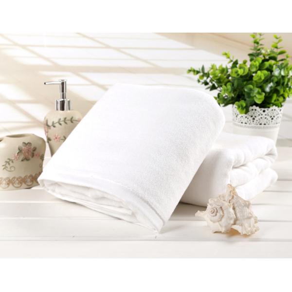 Customized Color Hotel Towels White 100% Cotton Face Hand Bath Towel Set for Home Spa