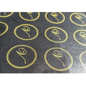 Environmental Black Colored Tissue Paper Pretty Size Customized Anti-Curl