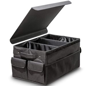 Quality Premium Foldable SUV Storage Organizers Velcro Closure Type With Lid for sale