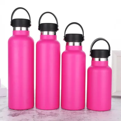 Wide Mouth Vacuum Insulated Stainless Steel Water Bottle With Leakproof