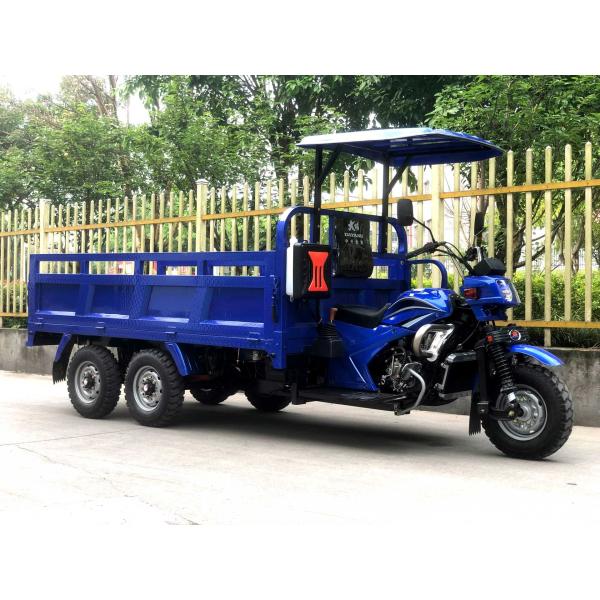 5.00-12/5.00-12 Tyre DAYANG 300cc Double Rear Axle Motorized Tricycle for Heavy Loads