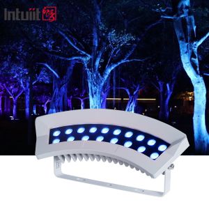 36W RGBW Tree Flood Light IP65 Waterproof Outdoor Colorful Led Spot Garden