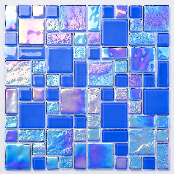 Waterproof Clay Mosaic Tiles 303x303mm for Swimming Pools