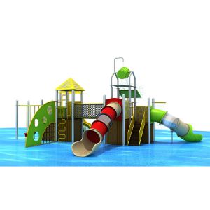 YST Kids Outdoor Playground Set With Transparent Tube Slide