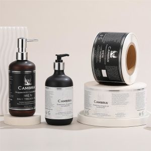 Quality Waterproof Plastic Formula Production Info Labels for sale