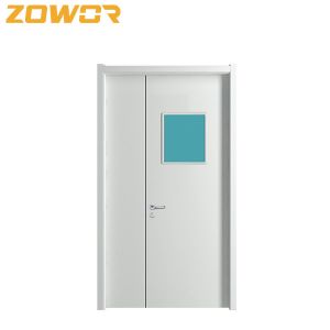 Galvanized Steel Vision Panel UL Louver Hospital Fire Doors