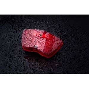 China Waterproof Electric Bike Headlight IPX4 0.2 Watt Battery Powered on sale