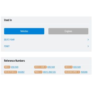DEUTZ Connecting Rod Bearing 02931409 20459147 099PL21067025 79262610 with DEUTZ