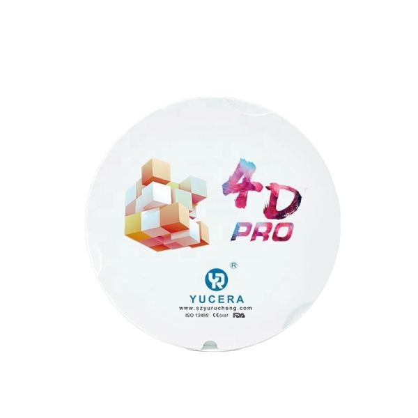 Yucera 4D Pro 95mm Zirconia Blocks and Discs for Convenient and High-Quality