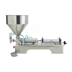 commercial quality electric tomato/sauce/chilli paste bottle filling machine