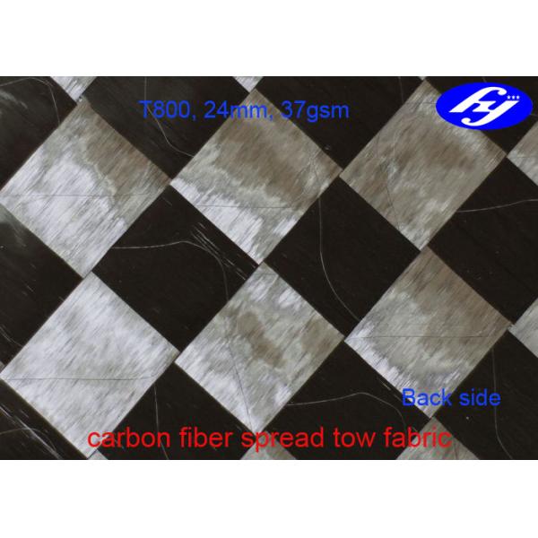 Ultra Thin Carbon Fiber Fabric 12K T800 Wide 37GSM Carbon Fiber Spread Tow Fabric