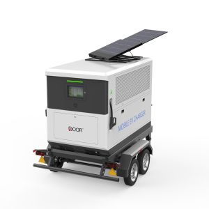 180KW 210KWH Mobile EV Charging Solutions Mobile Charger EV With PV Photovoltaic