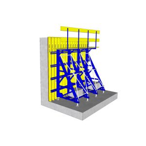 Solid Structure One Sided Wall Formwork , Single Sided Formwork Simple Operation