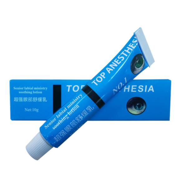 Buy 10gsm Eyeliner Numbing Cream Anesthetizing Pain Free Tattoo Cream at wholesale prices