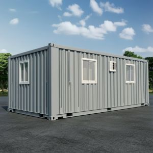 Folding Converted Shipping Containers House 20 Feet Sound Insulation