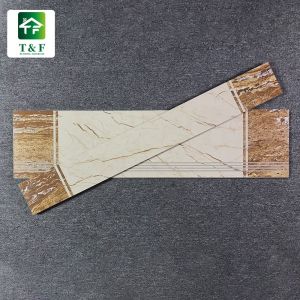 Contemporary Staircase Porcelain Marble Tiles SASO SGS Certification