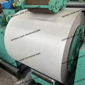 Stainless Steel Checkered Plate 304 316L Anti-Slip 3mm-8mm
