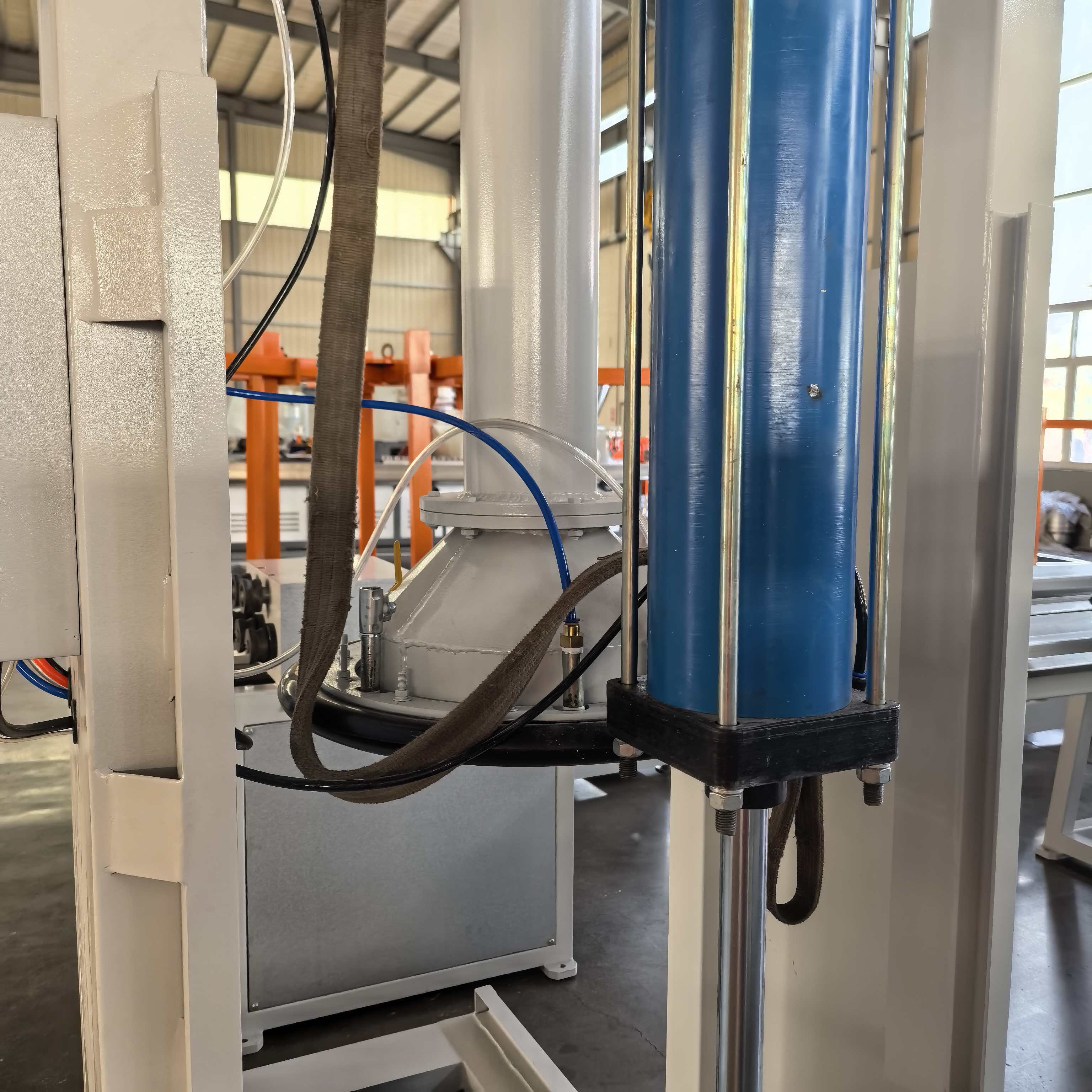 High Speed Unbonded PC Strand PE Coating Extrusion Production Line Prestressed Steel Wire Grease Filling Machine