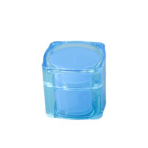 Acrylic Dual Container Cosmetic Cream Jars For Skincare 280g