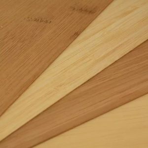 Customized 0.6-50mm Natural Bamboo Wood Panels Environmental Sustainability