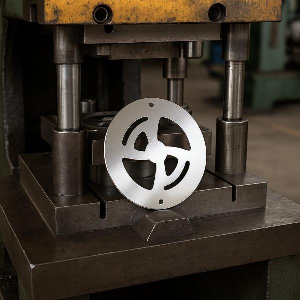 Custom Stainless Steel Ventilation Cover Plate – Precision Stamped Round Fan Guard for Electronics, Appliances & Motors