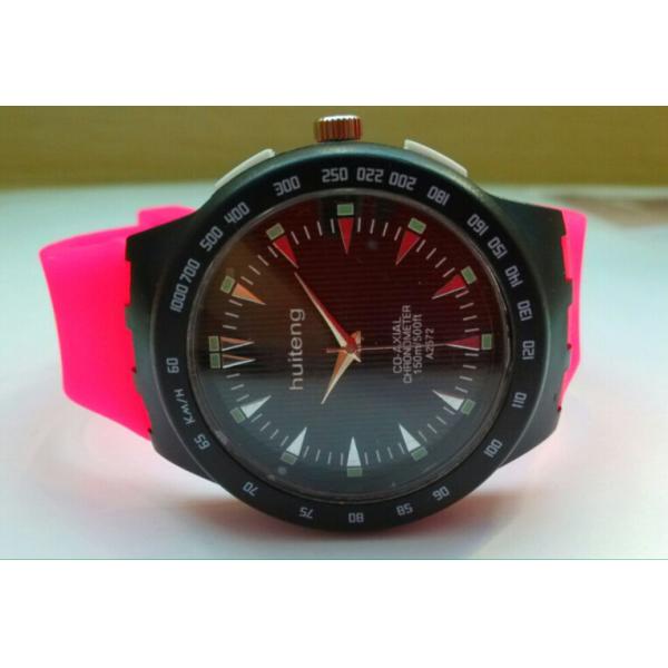 Silicone watch, silicone material, fashion design, japanese movement, 3atm water