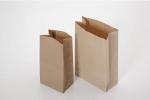 Brown Kraft Paper Bags Recyclable Gift Food Bread Candy Packaging Bags For